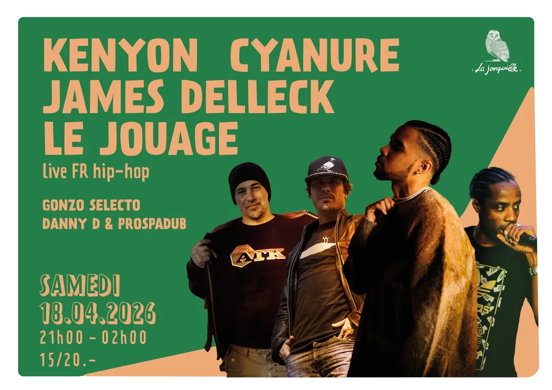 KENYON, CYANURE, JAMES DELLECK, LE JOUAGE