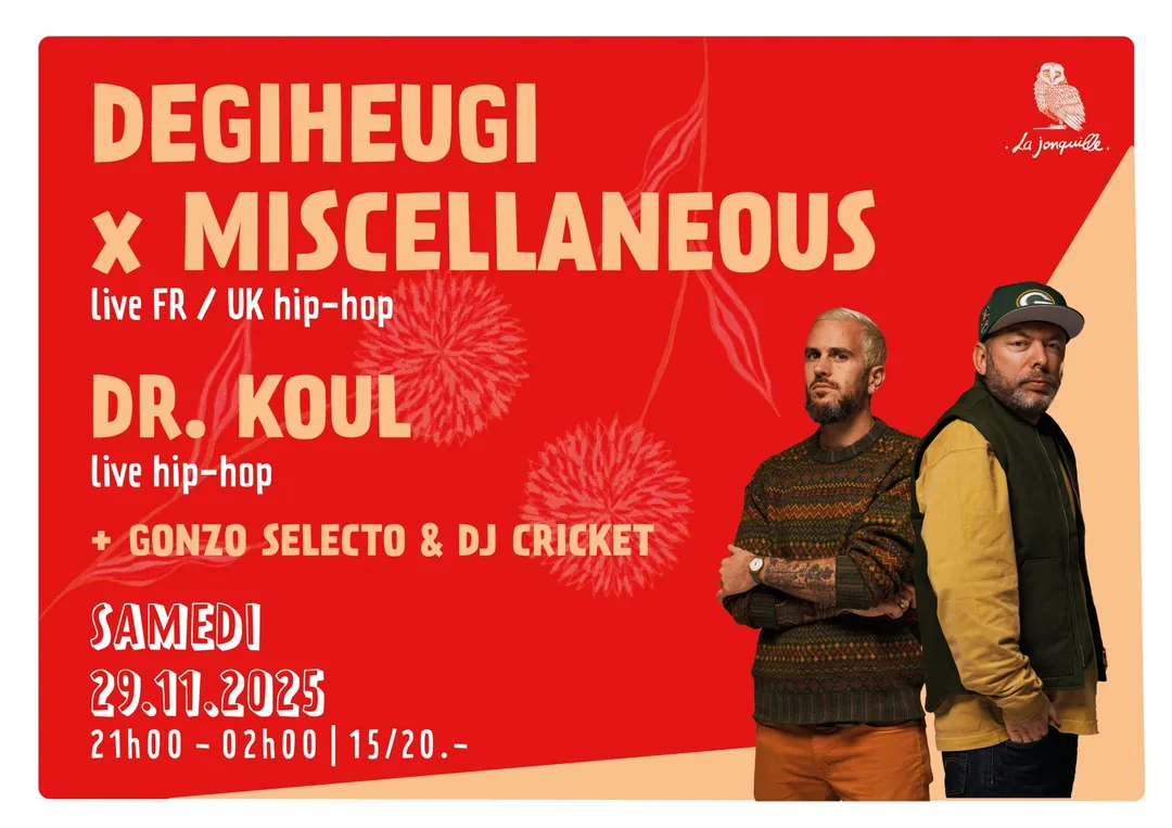 DEGIHEUGI X MISCELLANEOUS, DR. KOUL, GONZO SELECTO & DJ CRICKET