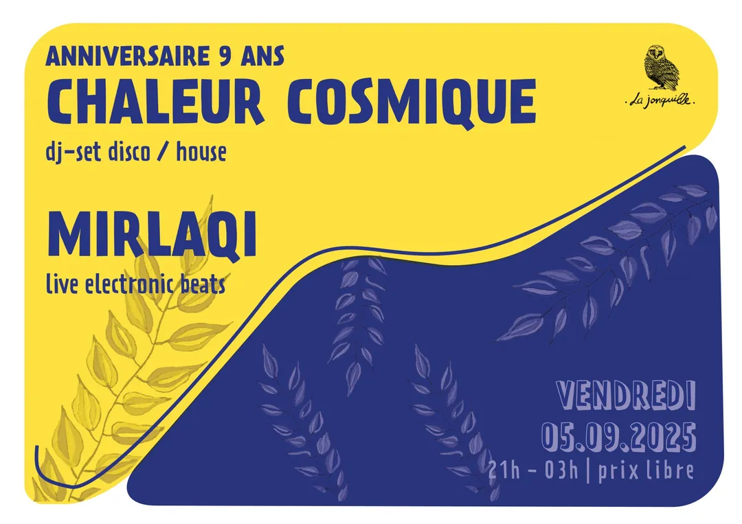 CHALEUR COSMIQUE 9 ANS, MIRLAQI