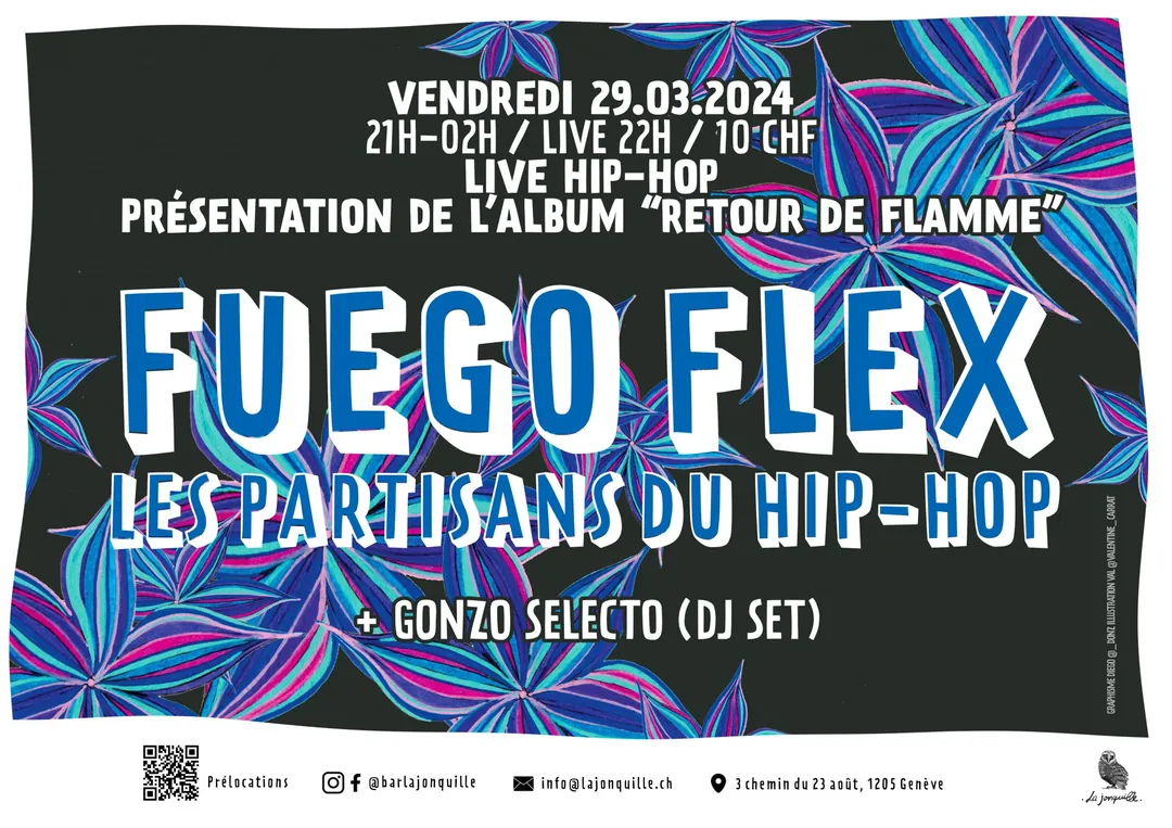 PRÉSENTATION DE L'ALBUM "RETOUR DE FLAMME