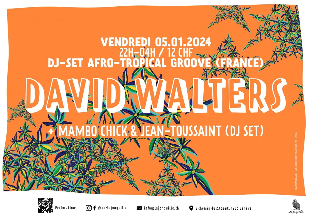 DAVID WALTERS, MAMBO CHICK & JEAN TOUSSAINT