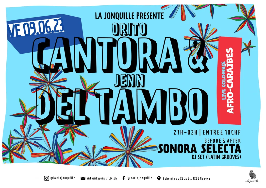 ORITO CANTORA & JENN DEL TAMBO, SONORA SELECTA (dj-set, latin grooves