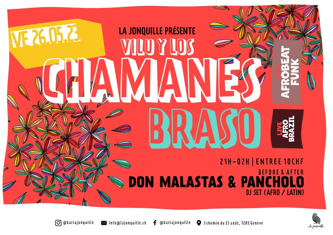 VILU Y LOS CHAMANES, BRASO, DON MALASTAS & PANCHOLO