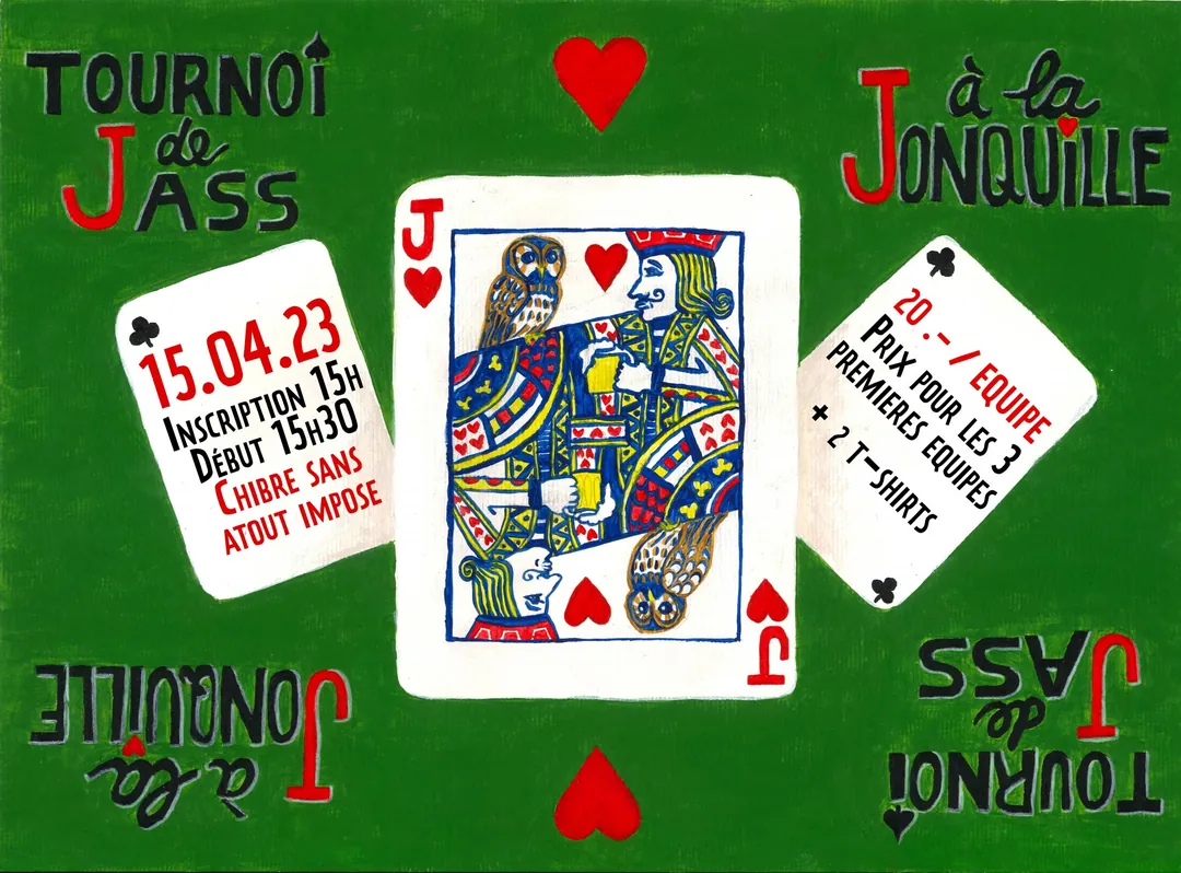 TOURNOI DE JASS @ LA JONQUILLE