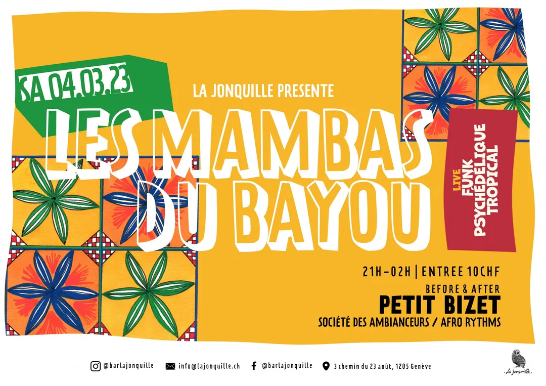LES MAMBAS DU BAYOU, PETIT BIZET