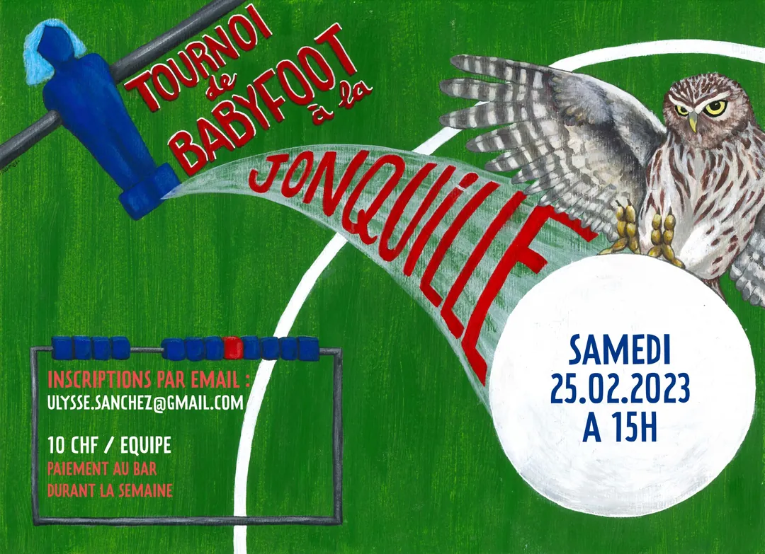 TOURNOI DE BABY-FOOT @ LA JONQUILLE