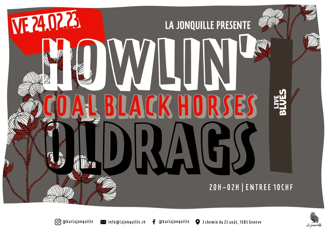 HOWLIN, COAL BACK HORSES, OLDRAGS