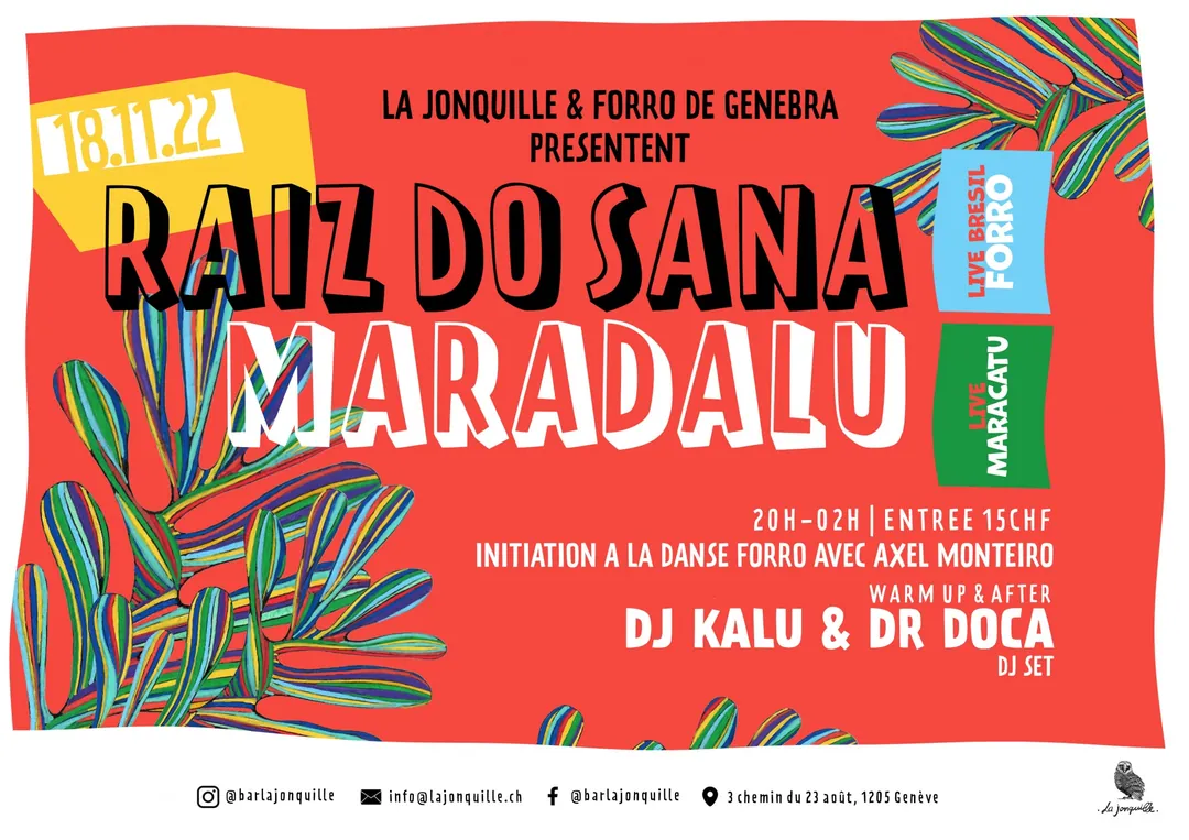 RAIZ DO SANA, MARADALU, DJ KALU & DR. DOCA