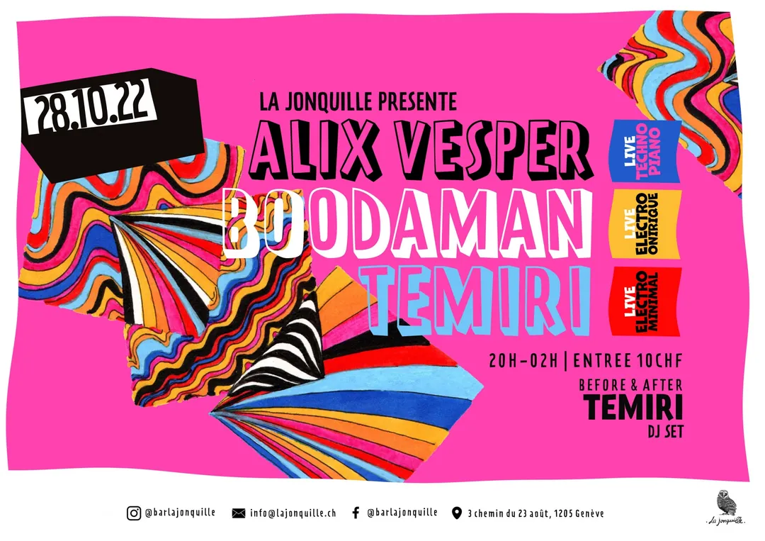 ALIX VESPER, BOODAMAN, TEMIRI