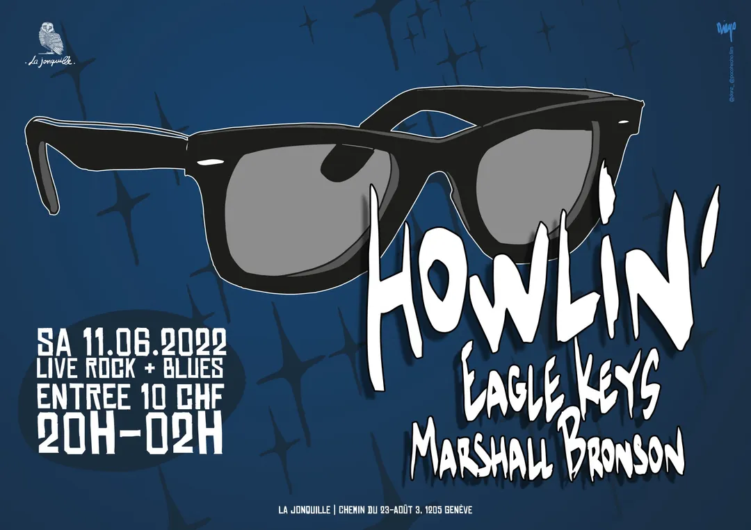 HOWLIN, EAGLE KEYS, MARSHALL BRONSON