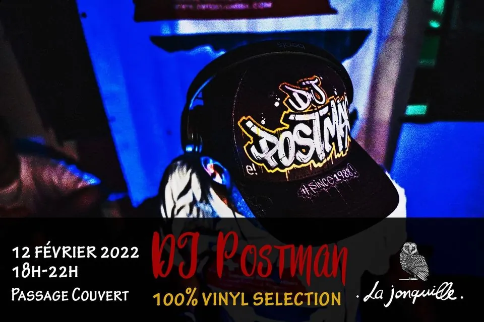 DJ Postman Vinyl Session @ La Jonquille