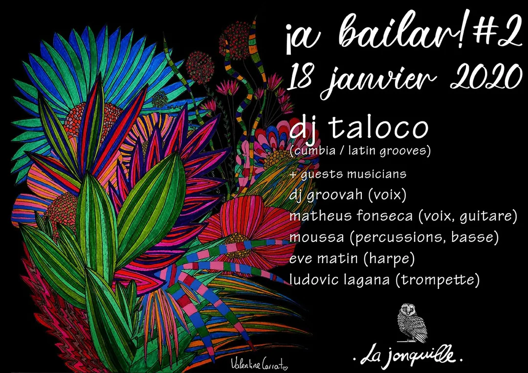 ¡A Bailar! #2 - DJ Taloco (Cumbia / Latin Grooves) + Musicians