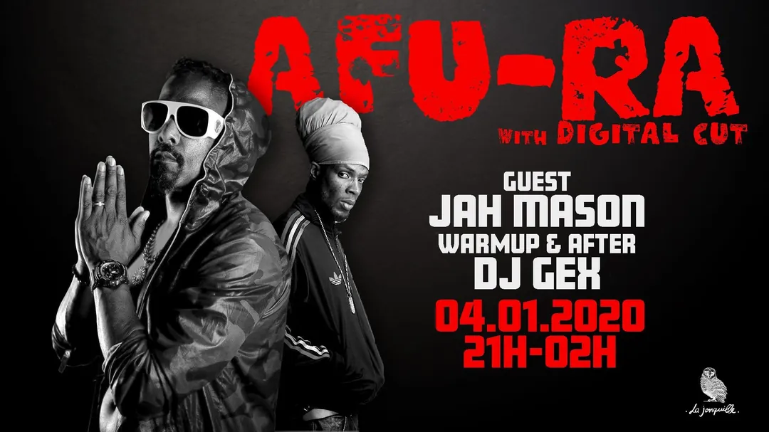 Afu-Ra with Digital Cut, Jah Mason, DJ Gex